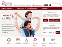 Tablet Screenshot of mahealthcare.com